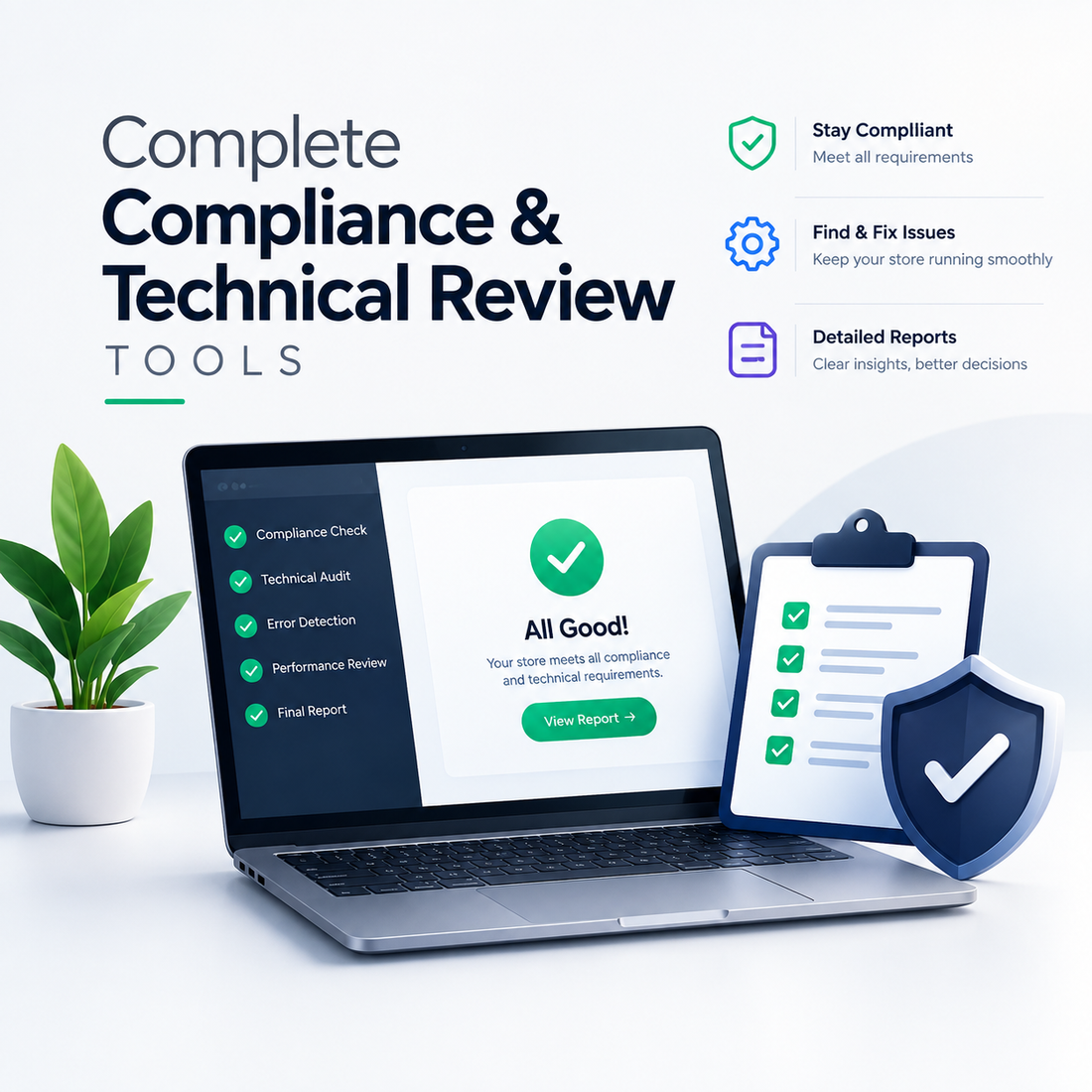 COMPLETE COMPLIANCE AND TECHNICAL REVIEW TOOLS