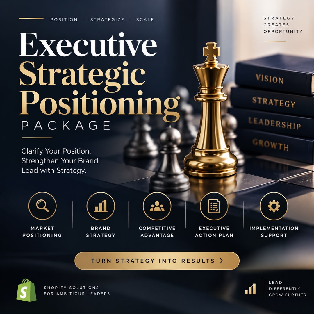 EXECUTIVE STRATEGIC POSITIONING TOOLS